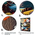 thumbnail image 3 of Designart Sunset In Modern Vector Style II Canvas Wall Art, 3 of 5
