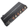 thumbnail image 4 of Convertidor de audio digital de 5.1 canales con interruptor automático de fibra a coaxial de 100-240 V (enchufe estadounidense), 4 of 5