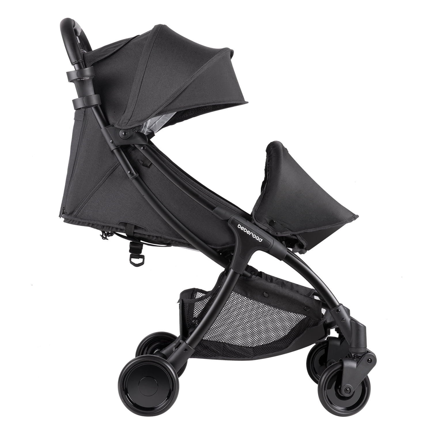 Beberoad R2 Compact Lightweight Baby Stroller, Waterproof Canopy