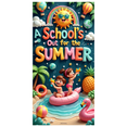 thumbnail image 4 of Decorative Design School's Out Summer Banner Colorful Theme Vacation Banner Kids Party for Summer Celebration Outdoor Activity Holiday Fun, 4 of 7