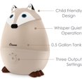 thumbnail image 2 of Red Humidifier with Nightlight for Nursery, 2 of 6