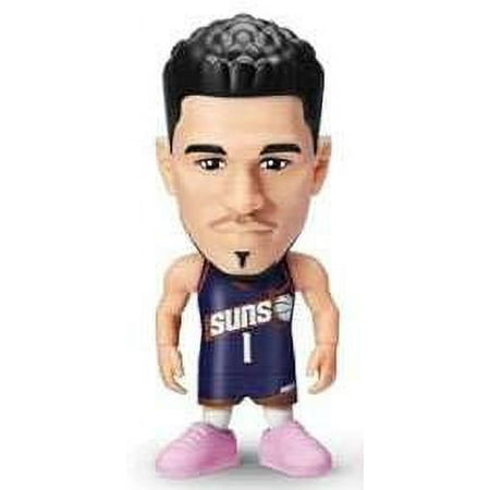 5 Surprise NBA Ballers Series 1 Devin Booker Figure (Purple Road Jersey, Comes with Court Base, Sticker, Card & Ball) (No Packaging)