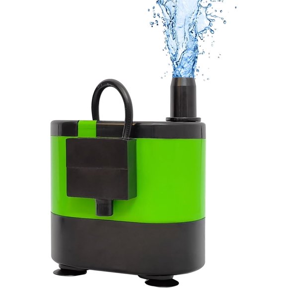 Stropum Automaitc Condensate Pump Small Sump Pump for Air Conditioner Dehumidifier Swamp Cooler Pump Evaporative Air Cooler Green-2