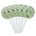 thumbnail image 1 of Plenty of Dogs Pattern Cupcake Picks Toppers Decoration Set of 6, 1 of 6