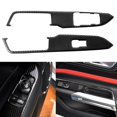 thumbnail image 4 of Hilitand Car Mirror Protect Car Styling Window Lift Control Switch Panel Frame Cover Trim Fits For Ford Mustang 2015-2019 Car Side, 4 of 8