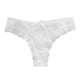thumbnail image 1 of Gibobby Calzones de encaje para mujer Sexy encaje cintura bragas algodón mujer ropa interior Tanga(Blanco,G), 1 of 5