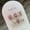 Extra small XS, variant on [Original real shot] Pure hand-worn nail new light luxury pink diamond bean paste long nail art phototherapy finished product shows white