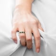 thumbnail image 4 of Rose Gold Diamond Ring Natural White Romantic Wedding Jewelry, 4 of 8