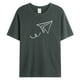 thumbnail image 4 of Playeras Deportivas Para Hombre, Camiseta Informal De Verano Con Estampado De Avión De Papel, Blusa De Manga Corta Con Cuello Redondo, 4 of 5