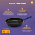 thumbnail image 3 of YBM Home 8 inch Heavy Gauge Nonstick Aluminum Frying Pan - Blue, 3 of 3