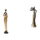 thumbnail image 1 of Estatuas de mujeres,Estatuas y esculturas africanas Tienda de estatuas de mujeres,Figura de escritorio,Figuritas africanas,artesanías,artículos de escritorio coleccionables,Estatua de dama, 1 of 8