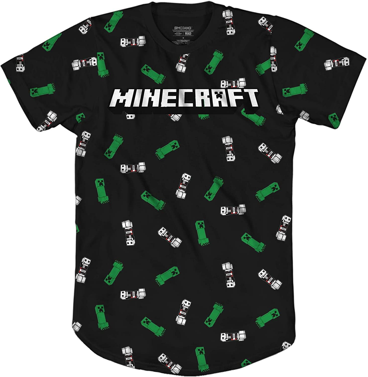 Minecraft Character T-Shrt For Boys Kids T-Shirt Top Christmas Tee Gift Primark 