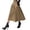 Khaki, variant on Ediodpoh Womens Skirts Women's A Line Umbrella Skirt Bow Tie Large Swing Skirt Slim Waist Long Half Skirt Maxi Skirts Army Green L