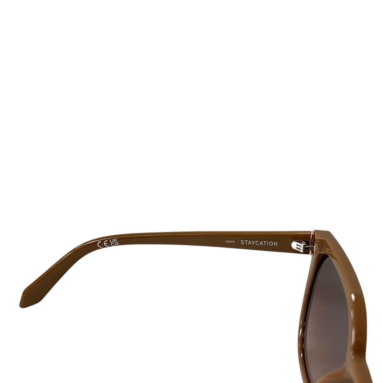 Quay Australia Staycation Cat Eye Sunglasses Doe Brown  display picture 3
