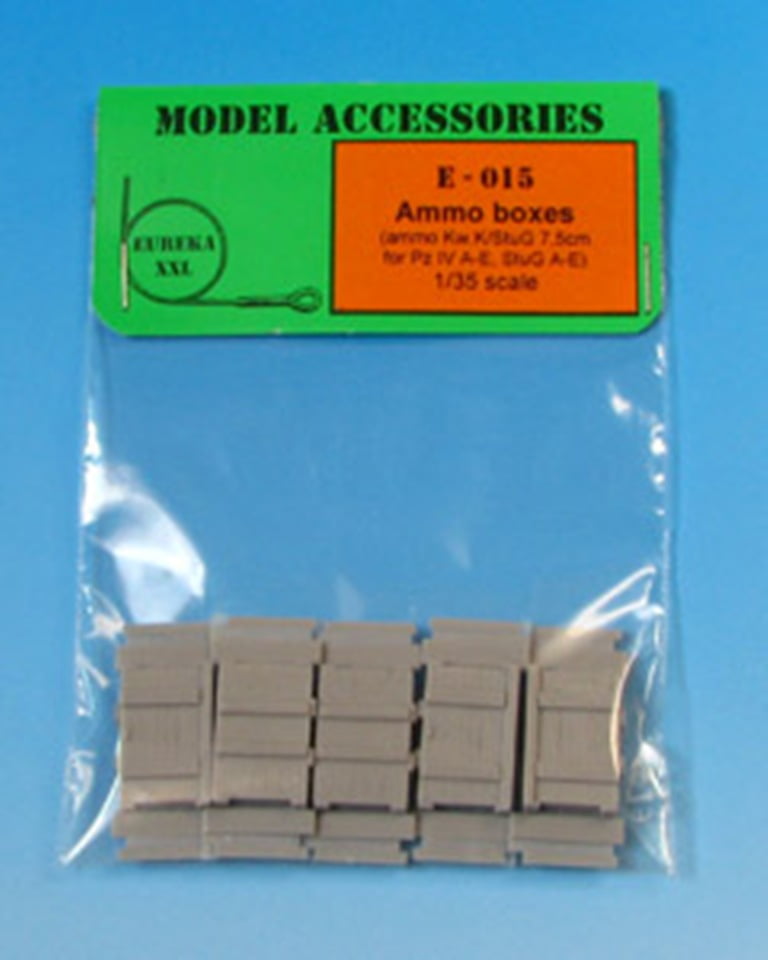 Eureka XXL 135 Wooden Ammo Boxes for 7.5cm KwK.37 Stu.K.37 L/24 E015