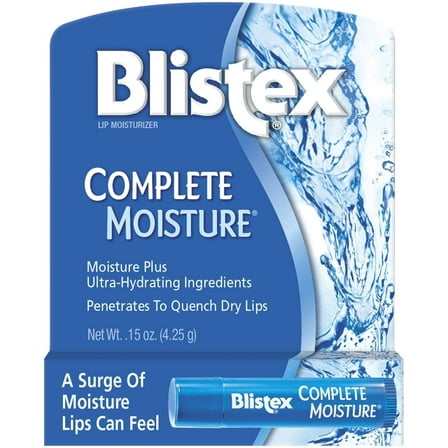 6 Pack Blistex Complete Moisture Lip Protectant 0.15 oz Each