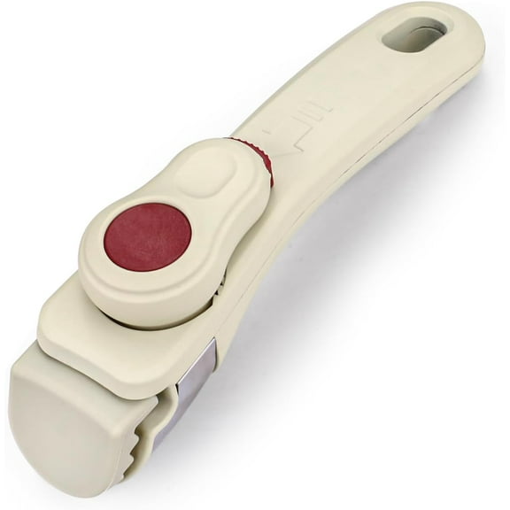 Removable Pot Handle, Detachable Pan Handle, Universal Replacement Handles for Pots and Pans, Fits All Cookware, Heat-Resistant & Non-Slip (Cream White)