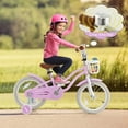 thumbnail image 4 of Costway 16" Kids Bike Toddler Adjustable Bicycle with Training Wheel for 4-7 Years Old Girl, 4 of 9