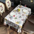 thumbnail image 5 of Colorful Fairy Unicorn Pattern Rectangle Tablecloth 60"x102",Waterproof Polyester Rectangle Table Cloth, Wipeable Spillproof Polyester Tablecloth for Dining, Camping, Indoor and Outdoor, 5 of 6