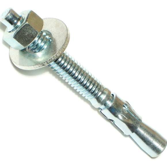 Hard-to-Find Fastener 014973237165 Concrete Wedge Anchors, 3/8 x 3-1/2, Piece-50