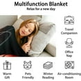 thumbnail image 5 of Basketball Throw Blanket - Soft, Fuzzy & Warm - 60x80 Inches Flannel Blankets for Bed, Couch - Black Sports Throws Gift for Men, Women, 5 of 6