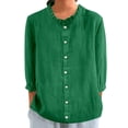 thumbnail image 1 of Camisas de verano con ribete de encaje para mujer: ropa informal para el día a día, ligeras, perfectas con vaqueros/pantalones, 1 of 4