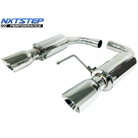 NXT Step Performance EX3043 Exhaust-Axle Back; 2015-2017 Ford Mustang