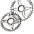 thumbnail image 4 of de cadena de bicicleta, 32/34/36 / 38T, aleación de aluminio, bicicleta de montaña, de cadena de manivela única, piezas de reparación de 36 dientes Baoblaze Juego de bielas de plato de bicicleta, 4 of 7