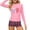 Multicolor-f, variant on Girls 2-Piece Swimsuit UPF 50 Rash Guard Long Sleeve Quick Dry Multicolor 4-16,Size 160