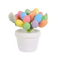 thumbnail image 5 of Jierger 4.72inch Easter Colorful Mini Eggs Decoration Home Easter Egg Potted Plants Ornaments Easter Egg Potted Creative Spotted Egg Pots Outdoor Garden Easter Decorations, 5 of 5