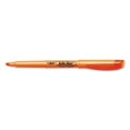 thumbnail image 2 of BIC Brite Liner Highlighter, Fluorescent Orange Ink, Chisel Tip, Orange/Black Barrel, Dozen, 2 of 3