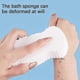 thumbnail image 4 of 4pcs Super Soft Exfoliating Bath Sponge, 3d Baby Bath Sponge, Dead Skin Massager, 4 of 4