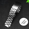 thumbnail image 3 of Correa de reloj de metal modificada para Casio G-SHOCK GST-B200, correa de acero inoxidable de precisión GST-B200D con saliente de 16 mm, 3 of 5