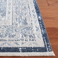 thumbnail image 5 of SAFAVIEH Blair Giovanni Traditional Machine Washable Area Rug, 9' x 12', Beige/Navy, 5 of 13