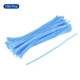 thumbnail image 3 of Uxcell 30cm/12 inch Pipe Cleaners Chenille Stems for DIY Art Crafts Light Blue 100 Pack, 3 of 6
