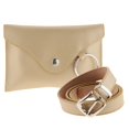 thumbnail image 2 of Bolso De La Cintura Del Bolso De La Correa De La Mini De Las Mujeres De La Moda Paquete Dominante De La Cintura De La Cartera Del Monedero Del Teléfon Oro Soledad Paquete de Fanny de mujer, 2 of 10