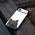 thumbnail image 4 of WIRESTER Shockproof Soft Rubber Cover Case for Apple iPhone 17 Air 6.6" 2025, Black Bombay Kitten Cat, 4 of 5