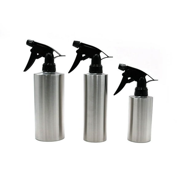RENACLIPY Stainless Steel Watering Spray Bottle Silver Household Items 1Pack
