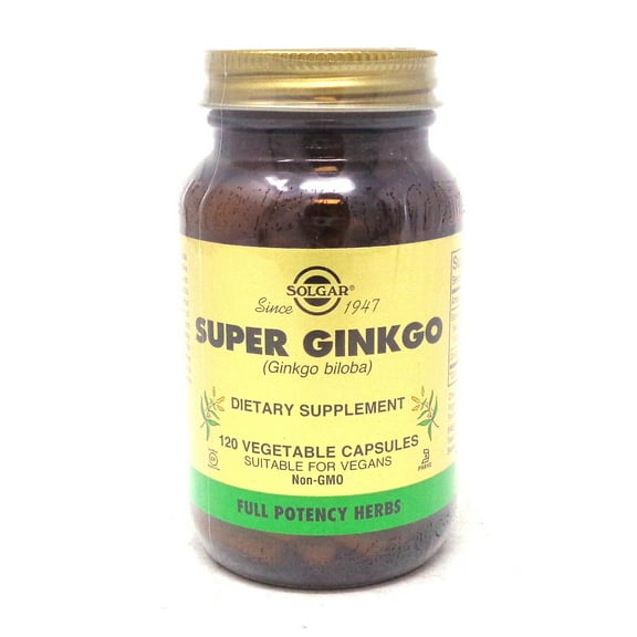Solgar Fp Super Ginkgo, 60 Mg, 120 V Caps