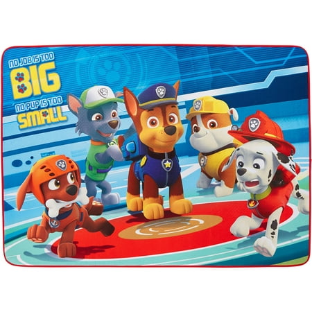 paw patrol "pups in action" 30" x 46" accent rug - walmart