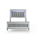 thumbnail image 5 of New Classic Furniture Contemporary Solid Wood 4/6 Full Bed in Silver, 5 of 6