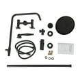 thumbnail image 5 of TFCFL Matte Black Exposed Shower Faucet Set 8 In Rain Hand Shower Mixer Double Knobs Shower Fixture Combo System, 5 of 16