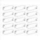 thumbnail image 4 of 15 Piezas Moldes Ovalados para Tartaleta Moldes para Tarta Perforados para Hornear Anillo de Forma Redonda de Acero Inoxidable para Tarta Mousse Pies Quiche, 4 of 5