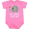 thumbnail image 3 of Inktastic Nana Loves Me for Grandkids Boys or Girls Baby Bodysuit, 3 of 5