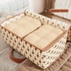 thumbnail image 4 of Bolsa de viaje de gran capacidad con cremallera y asa - 70 x 50 x 25 cm. Organizador plegable a prueba de humedad para ropa, almohadas, edredones y mantas., 4 of 7