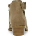 thumbnail image 3 of Style & Co. Womens Mabel Faux Suede Almond Toe Ankle Boots, 3 of 3