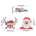 thumbnail image 2 of Pegatinas de coche, bombillas decorativas, imanes de nevera magnéticos festivos, Navidad, repuesto artesanal, tira reflectante creativa, 2 of 5