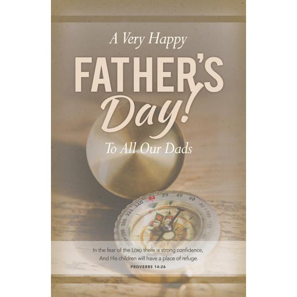 Very Happy Father's Day Bulletin (Pkg 100) Father's Day (Other