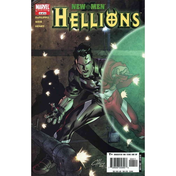New X-Men: Hellions #4 VF ; Marvel Comic Book