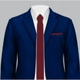 thumbnail image 1 of Solid Tie | Slim Size 2.5" Adult Necktie | Corbata Rosa Delgada, 1 of 4